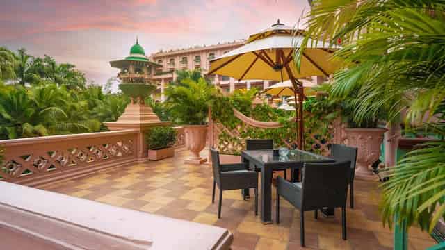 Terrace courtyard