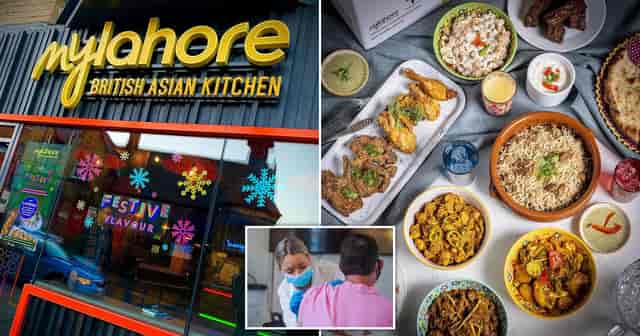Vibrant MyLahore restaurant showcasing British Asian cuisine for events and gatherings.