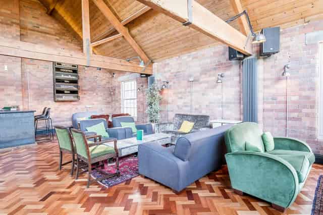Upstairs event space