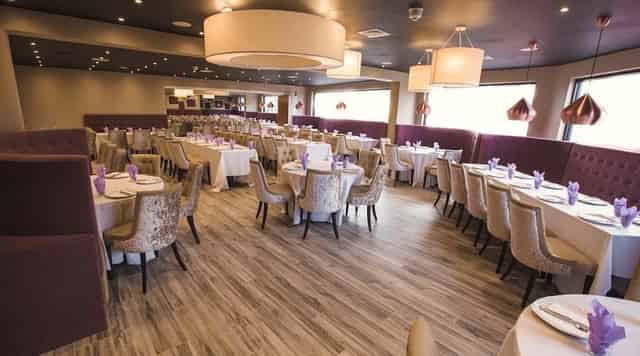 Upstairs dining area