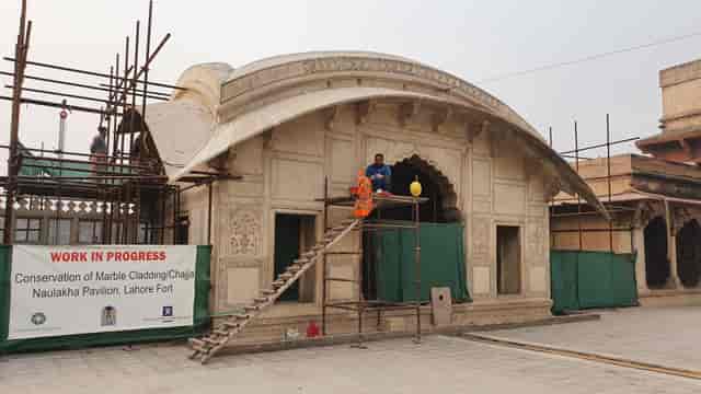 Neo-Mughal Pavilion restoration at Governor's House for unique event spaces.
