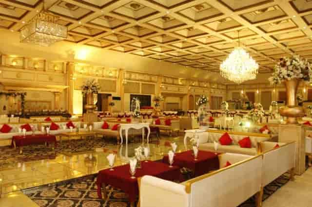 Lahore Country Club banquet hall with elegant decor, perfect for weddings and corporate events.