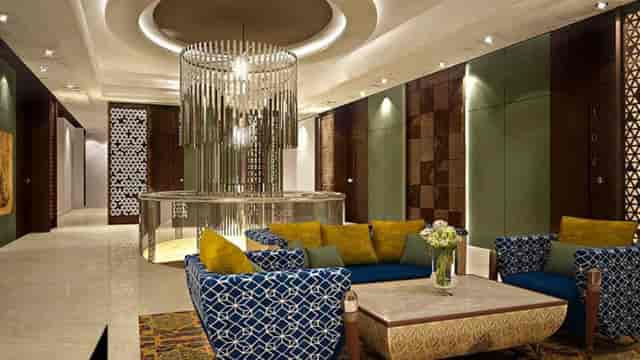 Elegant meeting room at Four Points by Sheraton Srinagar, perfect for networking events.