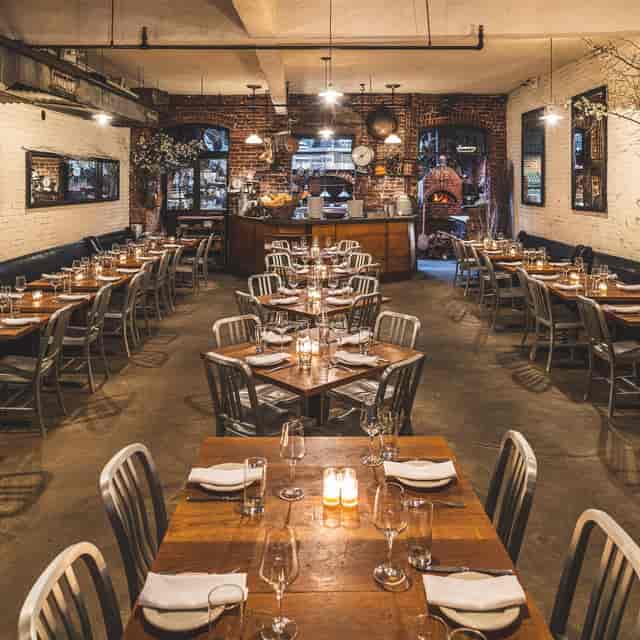 Rustic restaurant in Peasant, ideal for intimate events and gatherings.