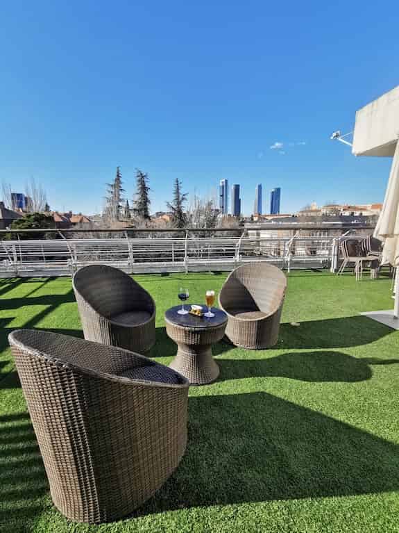 Summer terrace