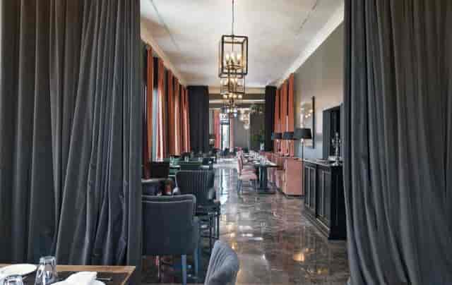 Elegant private dining room in The Principal Madrid for upscale events and gatherings.