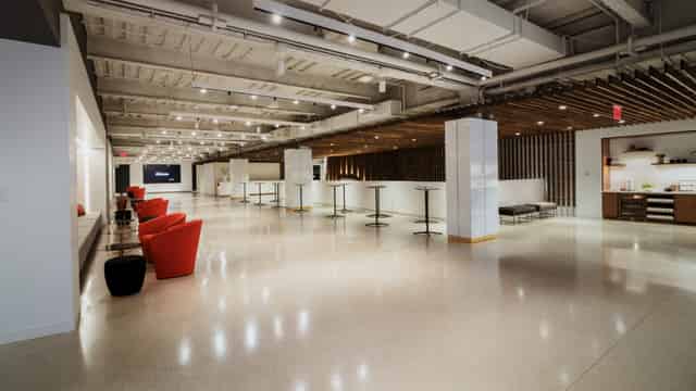 Reception areas