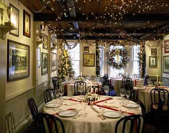 Middleburg Room at 1789 Restaurant: elegant dining space for gatherings, celebrations, and events.