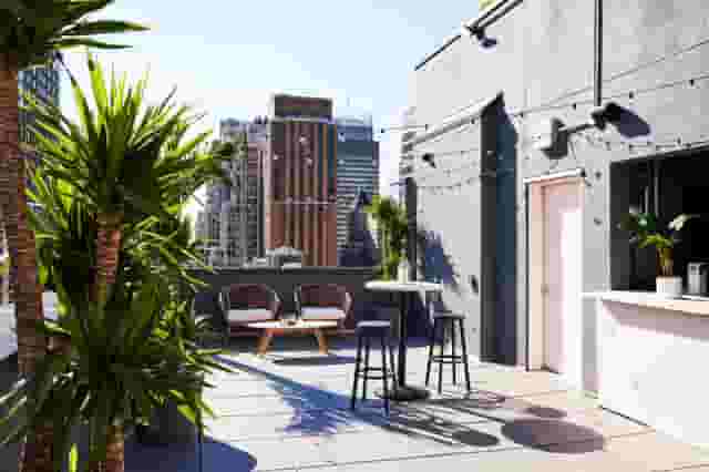 Rooftop terrace