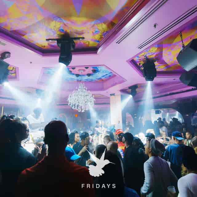 Vibrant nightclub scene in Abigail, ideal for celebrations and networking events.