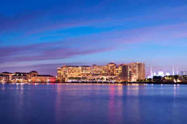 Roma Ballroom at The Ritz-Carlton Abu Dhabi, luxury waterfront venue for events.