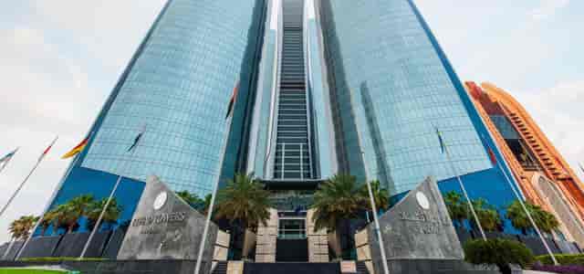 Modern business center in Etihad Towers, perfect for corporate conferences and upscale events.