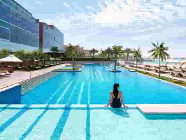 Poolside restaurant
