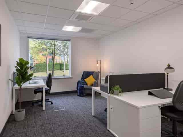 Modern conference room with natural light at UBC Flexible Offices for productive meetings.
