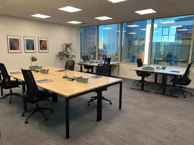 Modern conference room at Serendipity Labs Manchester, perfect for workshops and meetings.