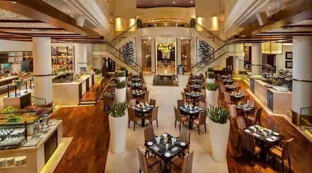 Essence Restaurant at Beach Rotana: elegant venue for upscale events and gatherings.