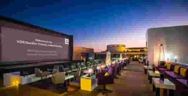 Drive-in movie theater