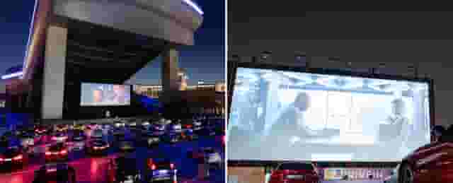 Drive-in movie theater