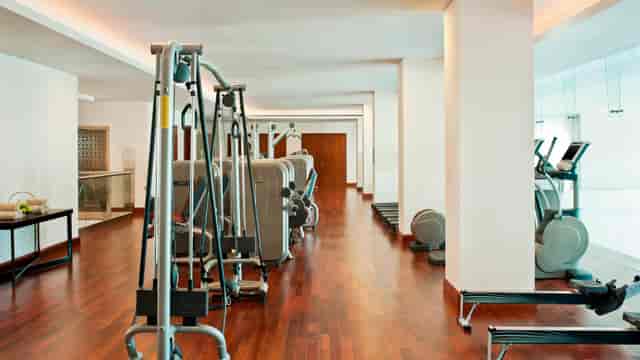 Regal Ballroom C fitness center at St. Regis Saadiyat, ideal for wellness events.