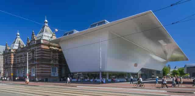 Main Exhibition Hall, Stedelijk Museum: modern architecture for events and meetings.