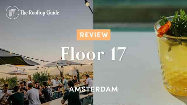 Rooftop cocktail bar in Amsterdam with vibrant ambiance for social events and gatherings.
