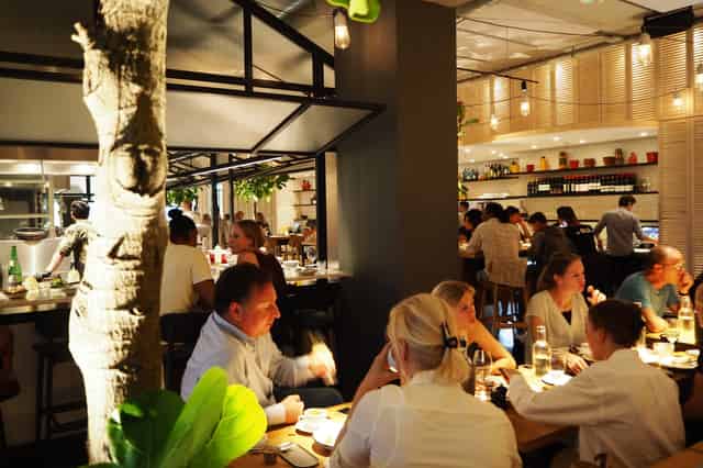 Middle Eastern restaurant