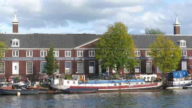Charming H'ART Museum courtyard by the water, ideal for corporate retreats and social events.