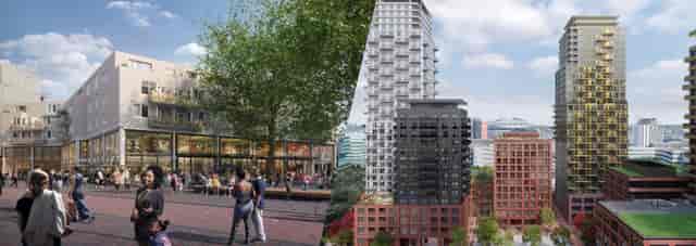 Modern cultural venue in Amsterdamse Poort, perfect for outdoor events and gatherings.