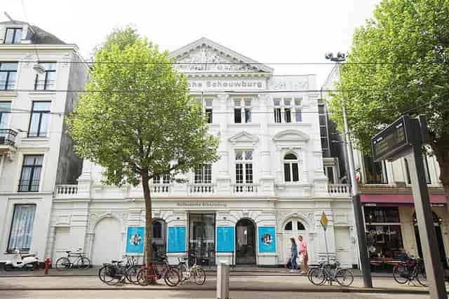 National Holocaust Museum auditorium - elegant venue for events in Jewish Cultural Quarter.