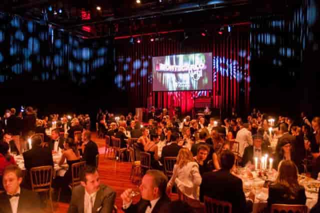 Kleine Zaal gala with elegant decor, lighting, and a vibrant atmosphere for celebrations.