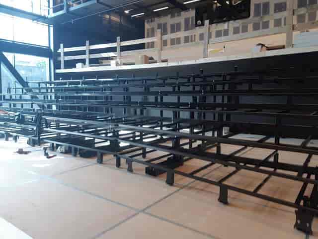Small Auditorium setup in VU Griffioen, flexible seating for events and accessibility.