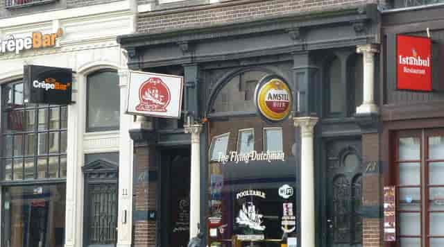 Cozy bar venue for social events and meetings at The Flying Dutchman.