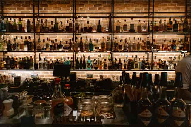 Bar The Tailor at Anantara Grand Hotel, stylish bar ideal for networking events.