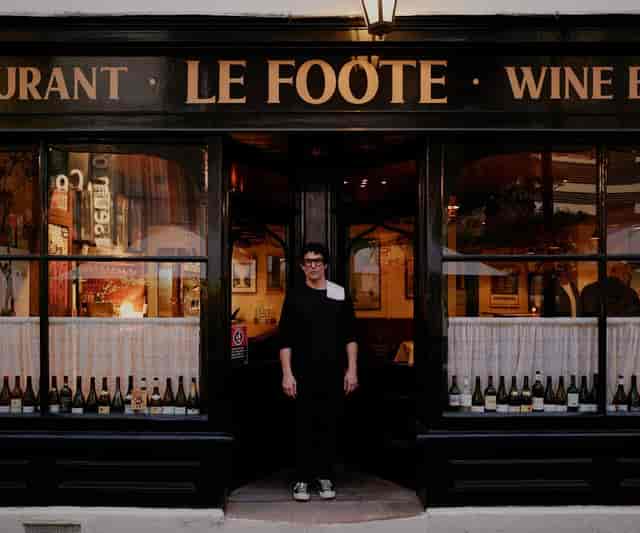 Welcoming restaurant entrance for intimate gatherings and wine tastings.