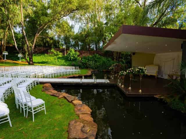 The Koi Pond Pavilion