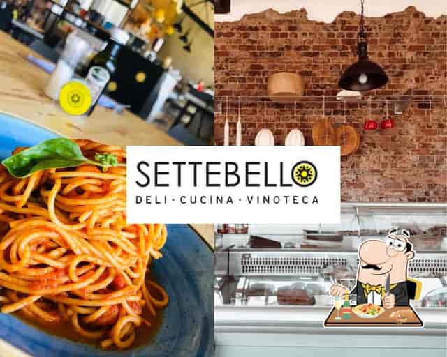Vibrant dining at SetteBello, Italian cuisine for events and gatherings.
