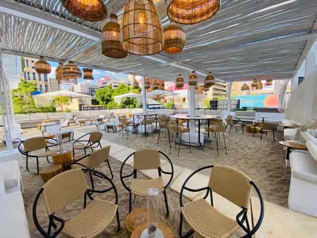 Stylish outdoor venue at The City Beach Club, perfect for social events and gatherings.