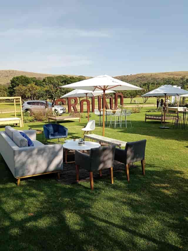 Elegant outdoor event space at The Wattle Forest, ideal for gatherings and networking.