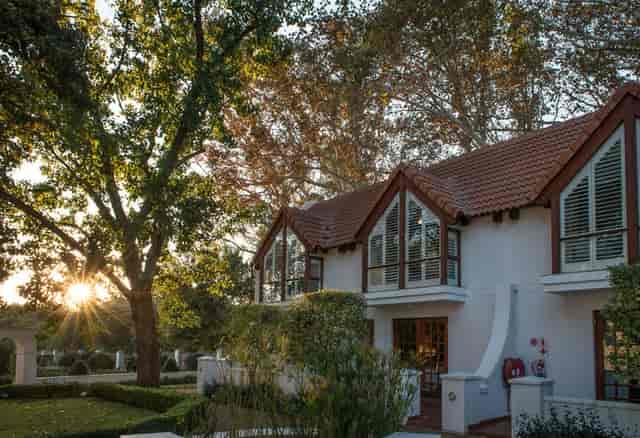 Charming outdoor venue at River Meadow Manor, perfect for receptions and gatherings.