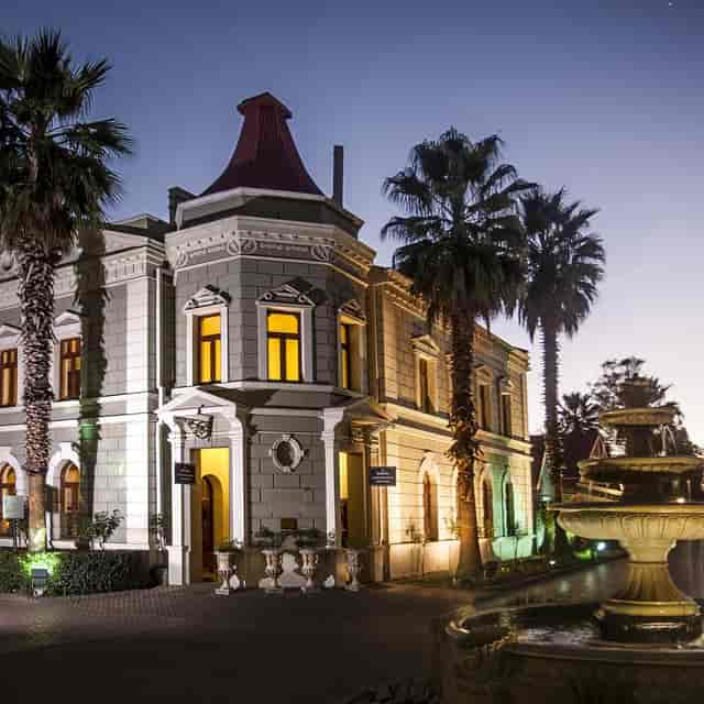 Historic Gold Reef City venue with ornate architecture, ideal for elegant receptions.