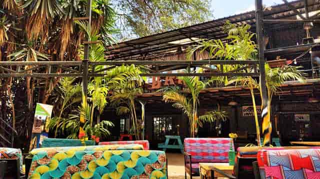 Vibrant food court in The Alchemist, Nairobi, ideal for casual meetings and events.