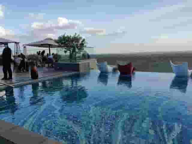 Mara Ballroom pre-function park facing