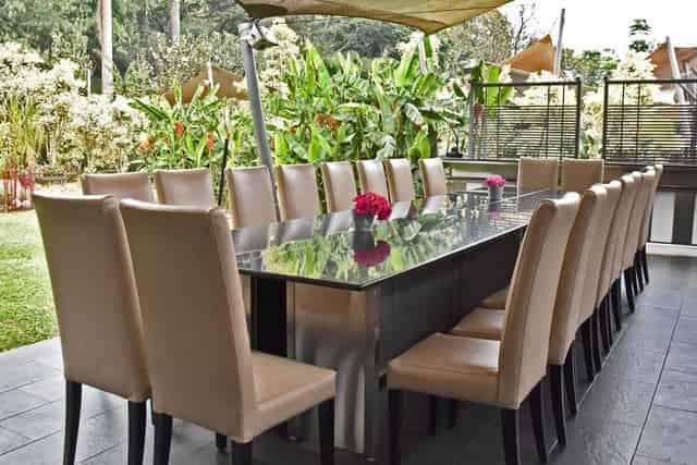 Open garden
