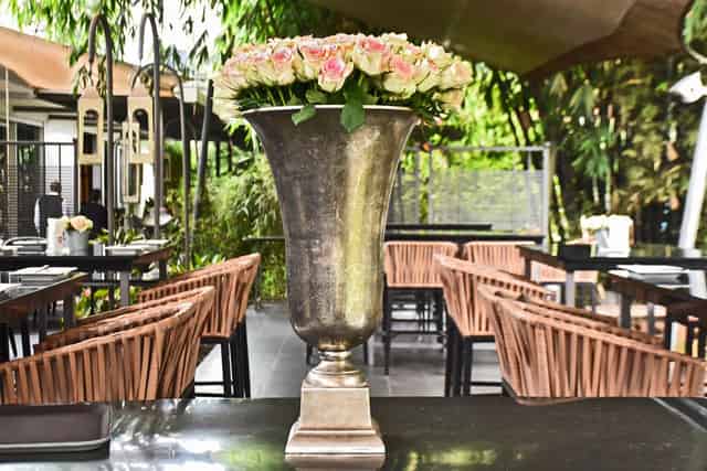 Open garden