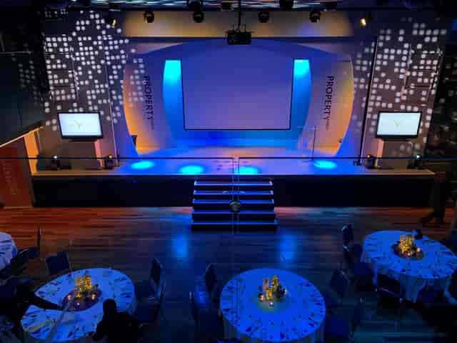 Melrose Arch Main Auditorium stage, corporate launch, gala