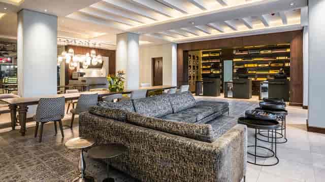 Modern conference room in Trademark Hotel Nairobi for networking events and meetings.
