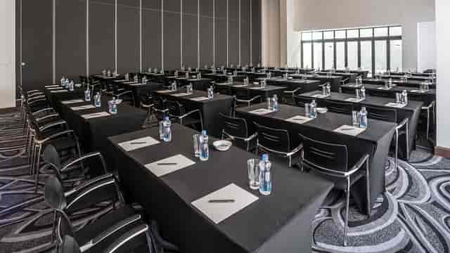 Conference room at Trademark Hotel Nairobi, sleek design for professional workshops and meetings.