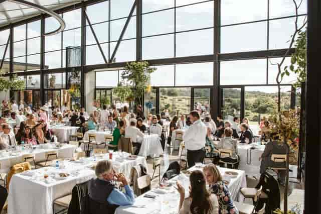 Elegant event space at Poortjie Venue for weddings and upscale gatherings.