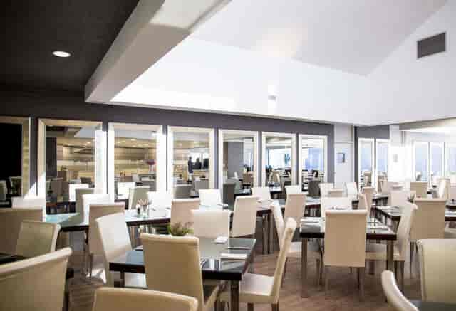 Modern boardroom at FNB Conference Centre, perfect for corporate meetings and events.