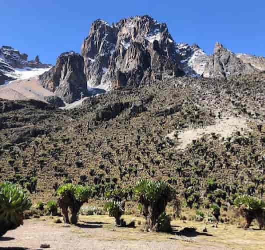 Public Campsites in Mount Kenya: scenic mountains for corporate retreats and team-building events.